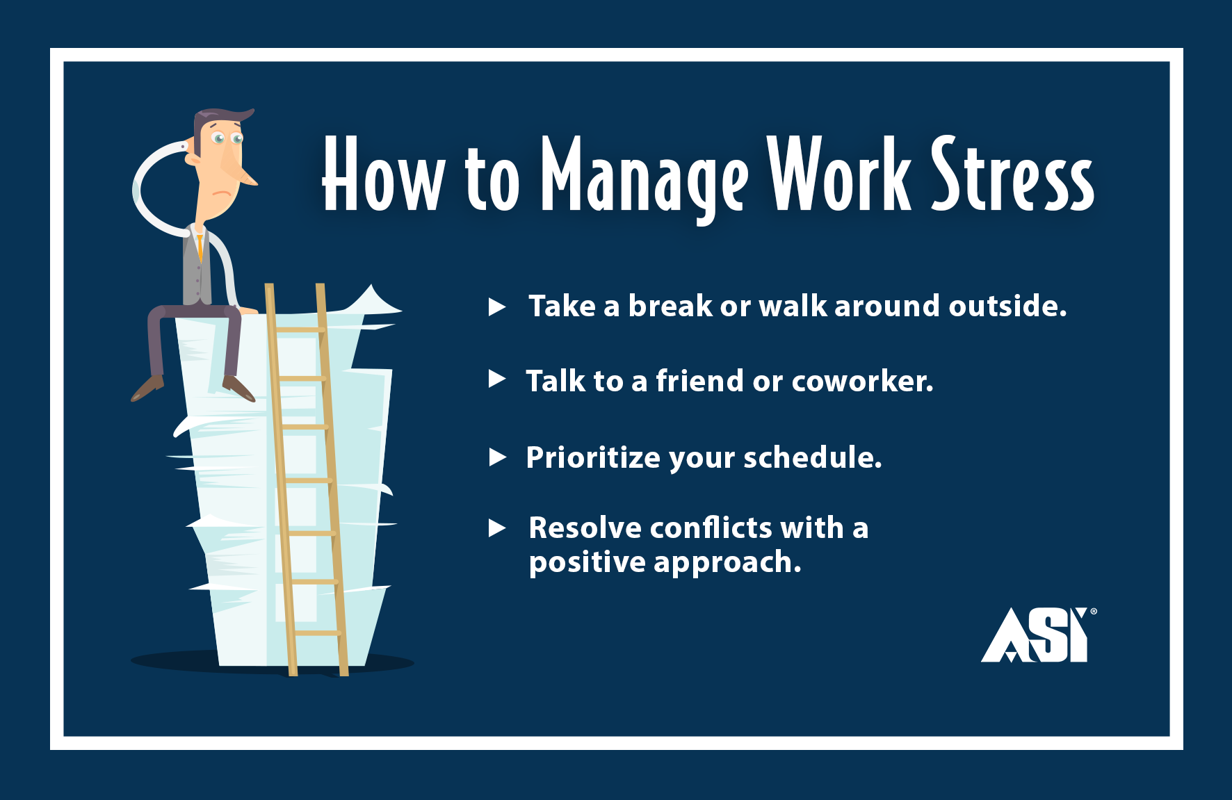 manage stress at workplace